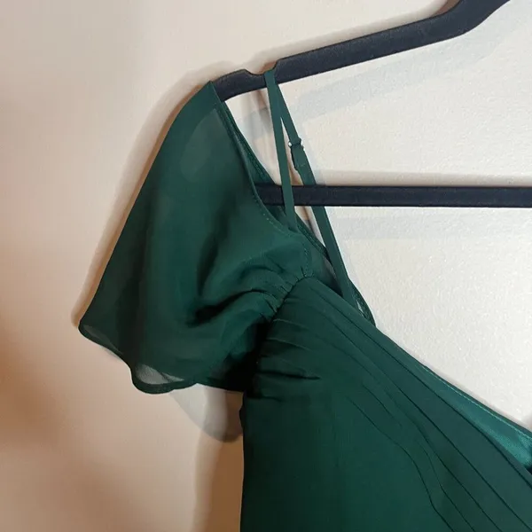 Birdy Grey Convertible dress in Chiffon Emerald - Image 5