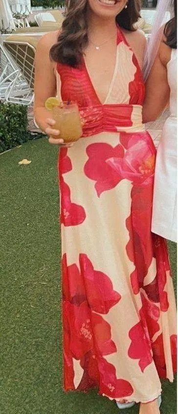 Floral Maxi Dress Multiple - Image 3