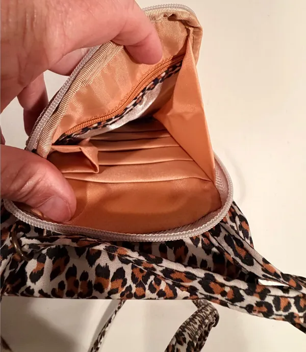 Travelon | mini-animal print crossbody wallet purse - Image 10