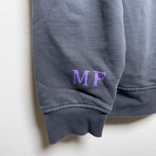 The Mayfair Group Womens 100% Cotton Sweatshirt OS Grey Anti Digital Dysphoria - Image 9
