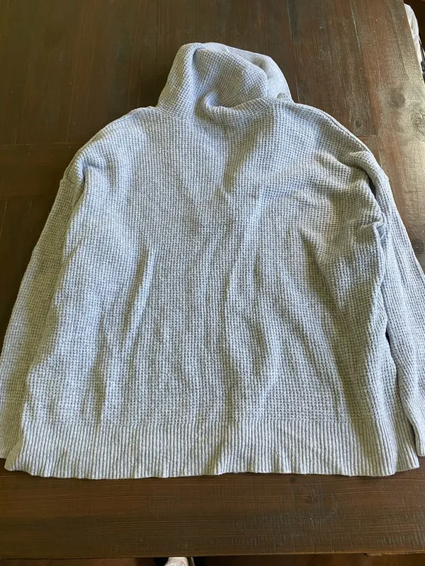 Aerie Waffle Knit Sweater Cozy Up - Image 5