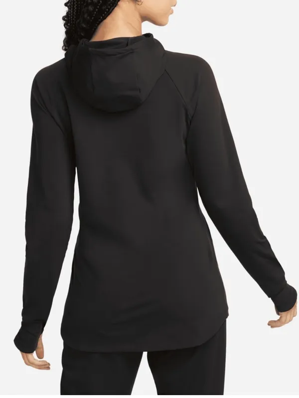 Nike Women's Dri-FIT Academy Hoodie size Large black - Image 2
