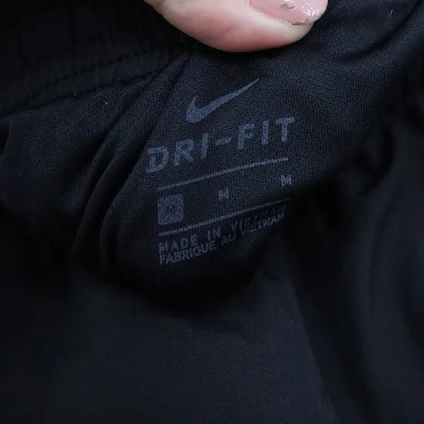 Nike Dri-FIT Womens Running Shorts Black Purple Colorblock Size M - Image 2