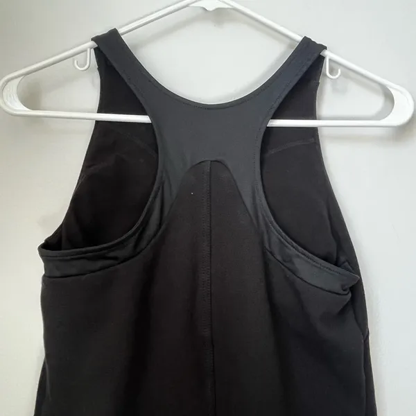 Athleta Whirlwind Razorback Athletic Casual Tank Dress Black Size XS - Image 7