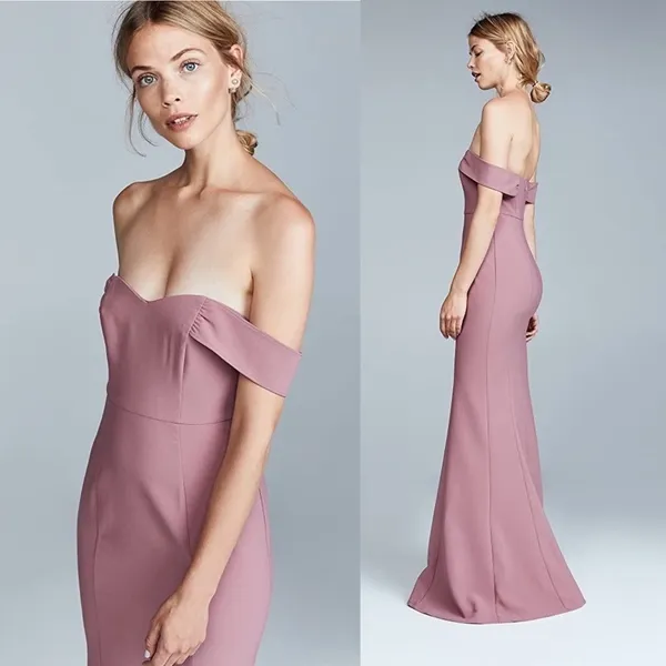 Likely‎ Bartolli Off Shoulder Mermaid Gown Rose Pink 0 NWT - Image 3