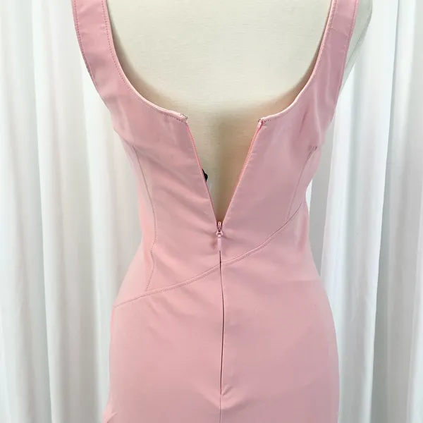 Cinq À Sept Womens Sharon Dress 8 Pink Asymmetrical Party Date Night‎ Glam HOCO - Image 9