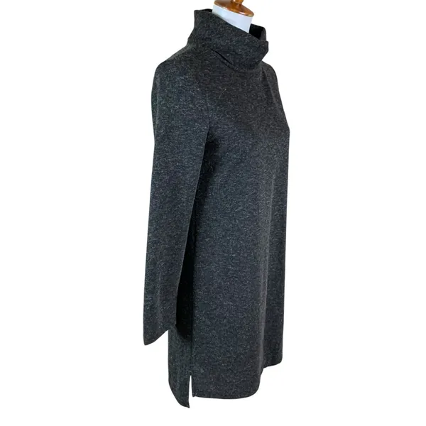 WAYF Brown Turtleneck Sweater Dress Long Sleeve Cozy Casual‎ Stretch Small - Image 3