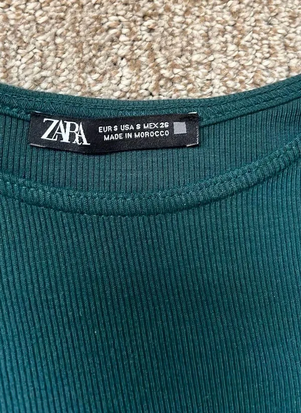 ZARA Green Dress - Image 2