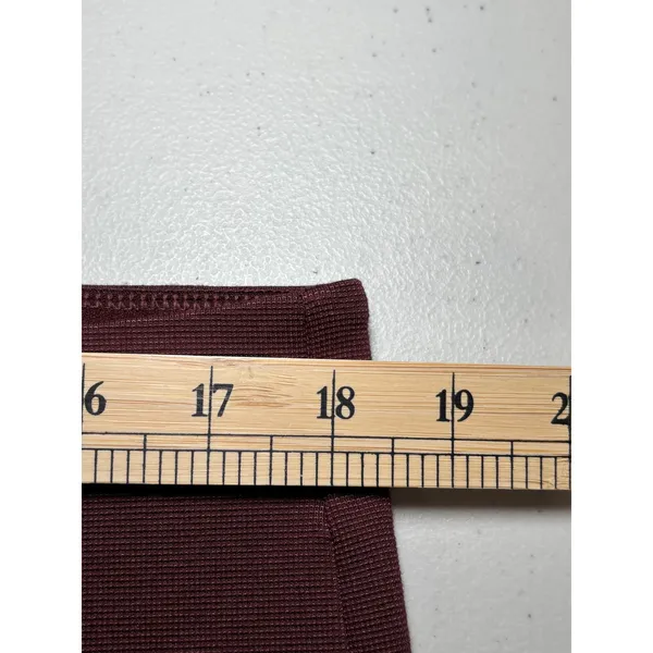 Maeve Anthropologie XLP Burgundy Pull-On Trouser Pants Petite Stretch - Image 5