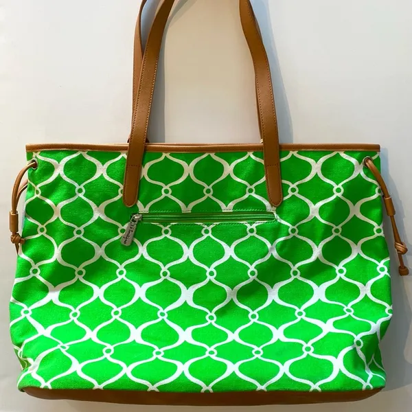 🆕 NWOT Lucy Buffett’s Lulu’s Printed Tote Bag - Image 2