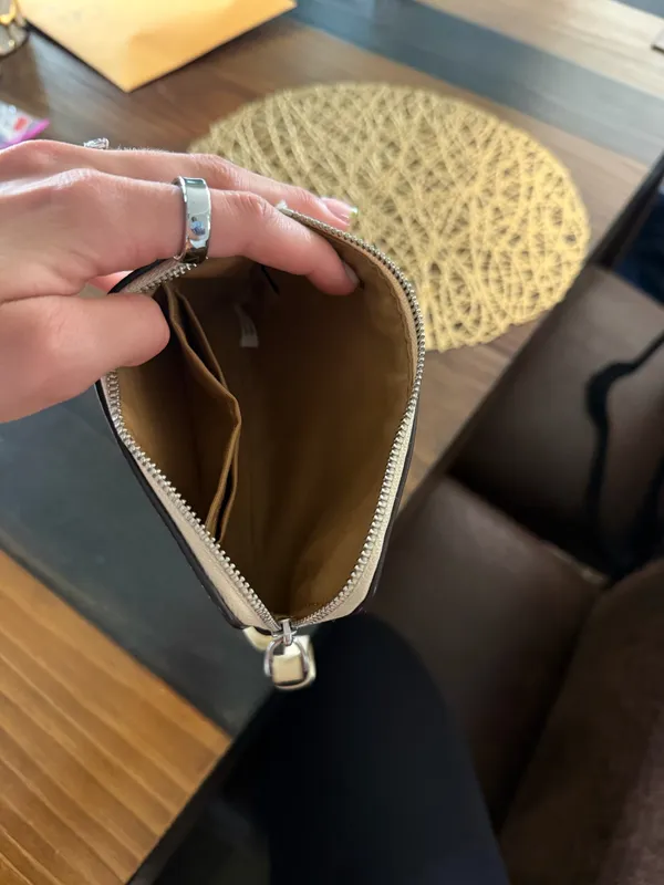 Butter Yellow Coach Wristlet - Image 4