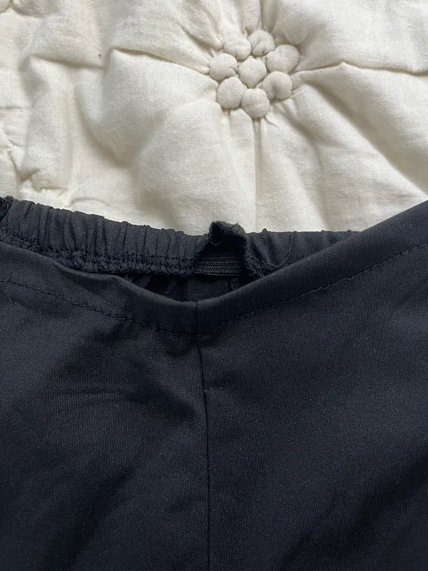 Cut Out Pants Black Size M - Image 3