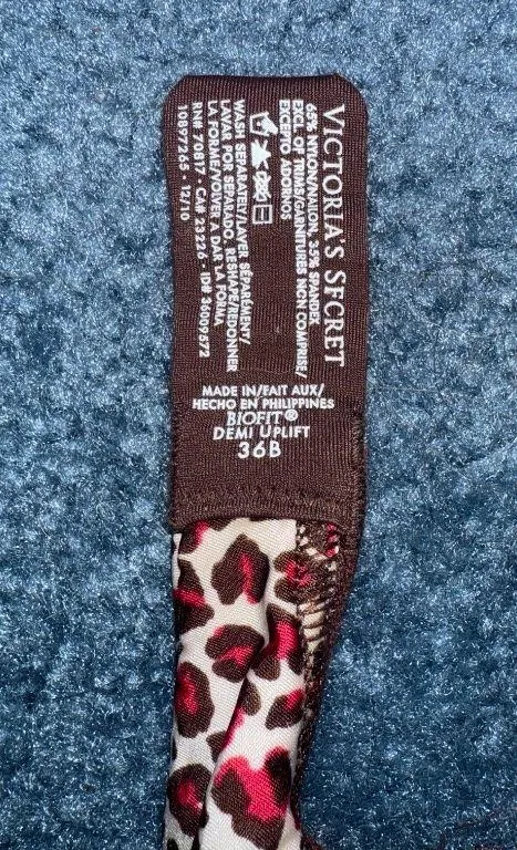 Victoria's Secret PINK Cheetah Print Uplift Bra - Image 3