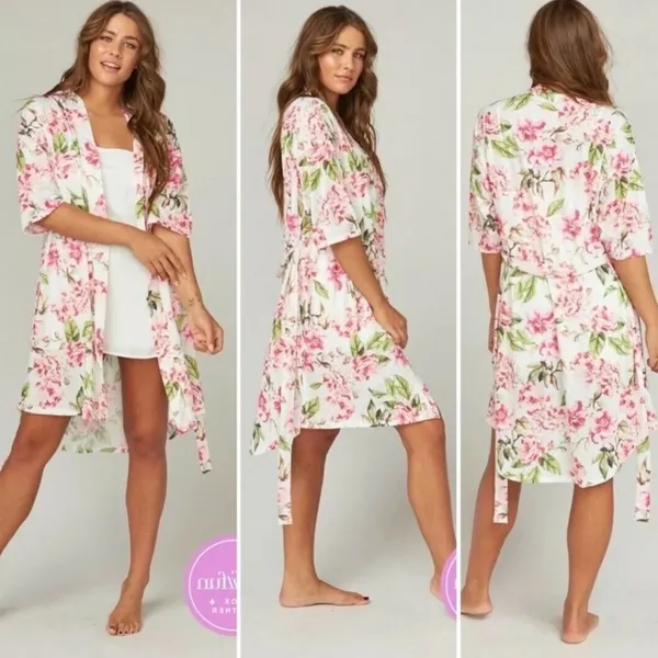 Show Me Your Mumu Brie Robe Garden Of Blooms Women’s OS One Size - Image 2