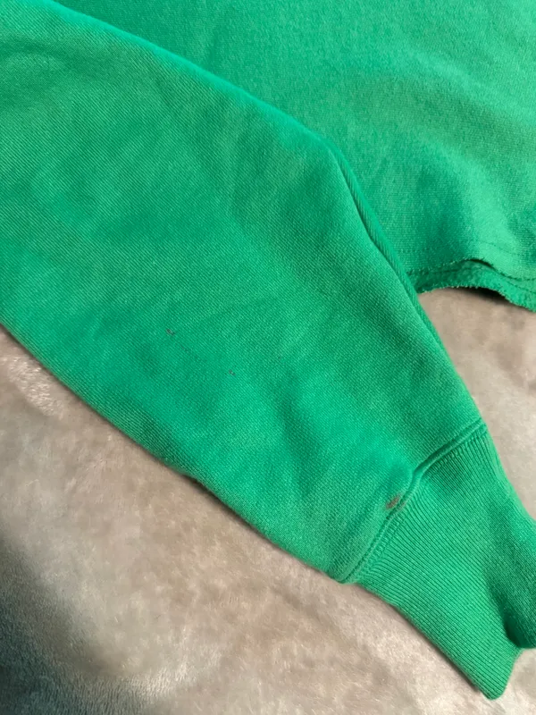 Champion Green Cropped Hoodie - Image 3