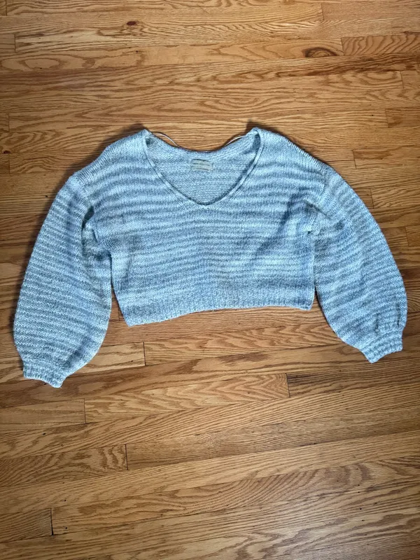 Urban Outfitters off the shoulder striped sweater - Image 2