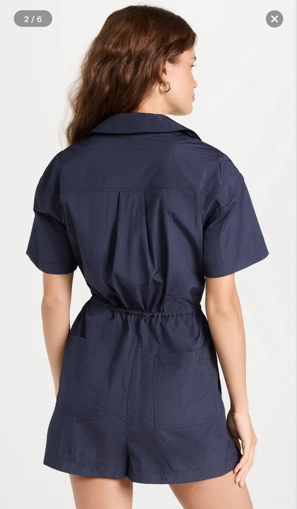 Sweaty Betty NWT Anytime Short-Sleeve Romper - Image 4