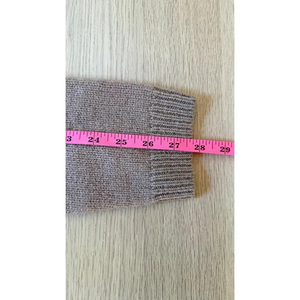 Uniqlo Women’s Long Cardigan Wool Blend Sweater Hooded Small Pockets Button - Image 6