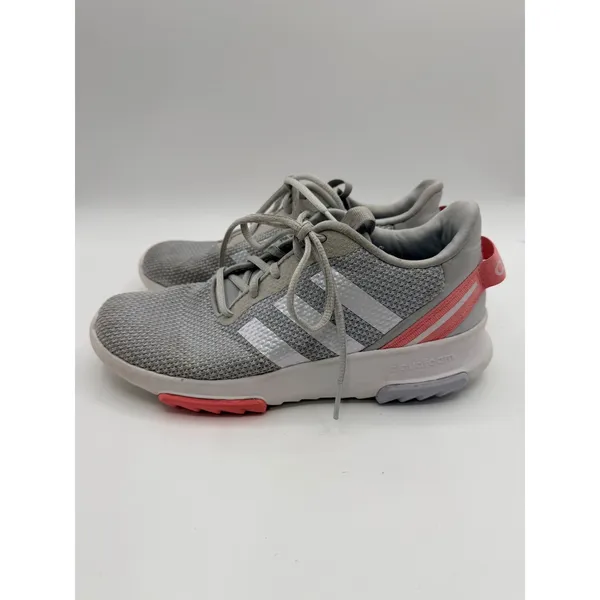 Adidas Racer TR21 Cloudfoam Running Shoes Women's 6 Grey Athleisure Training - Image 5