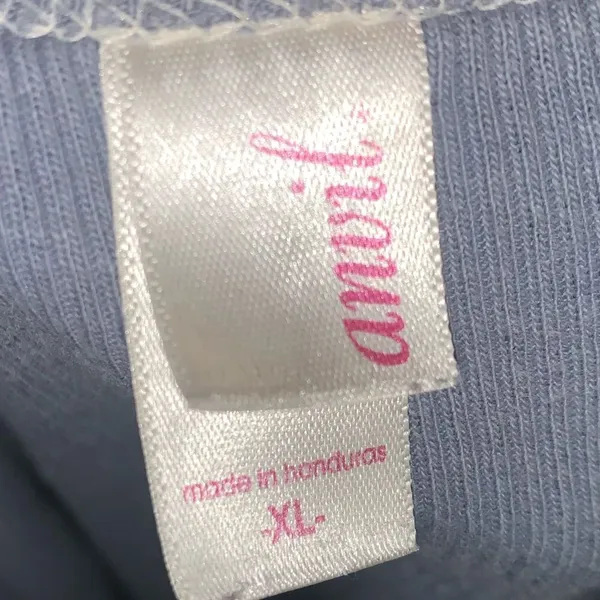 Vintage y2k baby cami Blue Size XL - Image 2