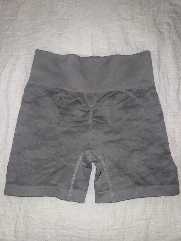 Amazon Camo Gym Shorts Grey - Image 2