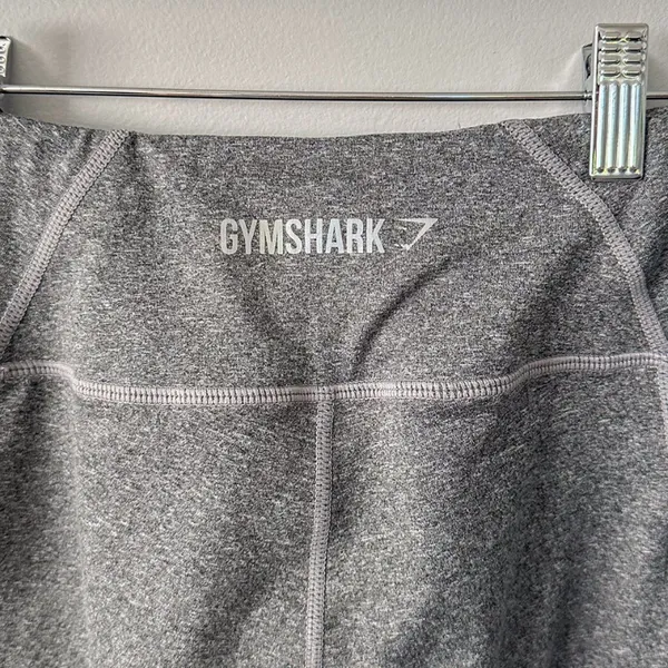 Gymshark Cropped Grey Leggings - Image 9