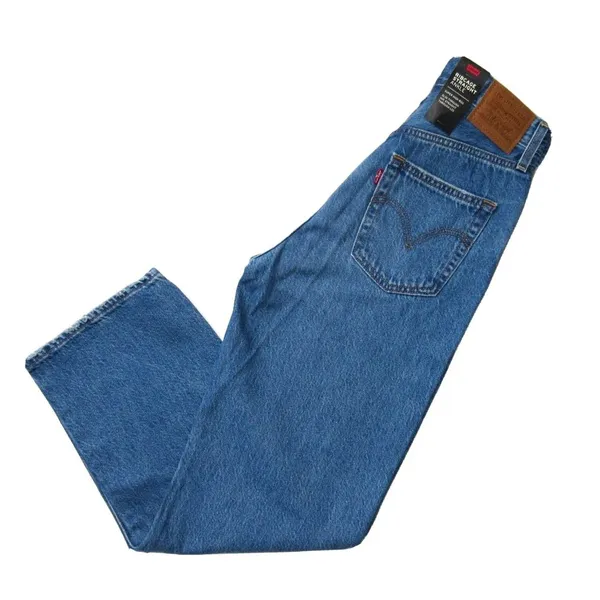 NWT Levi's Ribcage Straight Ankle in Noe High Super High Rise Crop Jeans 29 - Image 6