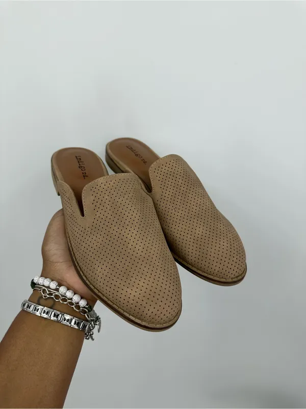 Indigo Road Tan Boho Flat Loafers Shoes Women's Size 7 - Image 3