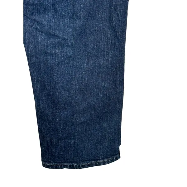 Lauren Jeans Co. Women's Jeans Classic Mid-Calf Cropped High-Rise‎ Denim Blue 32 - Image 7