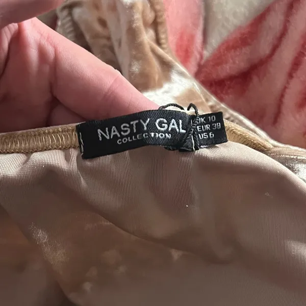 Nasty Gal 6 velour soft ballerina bodysuit - Image 3