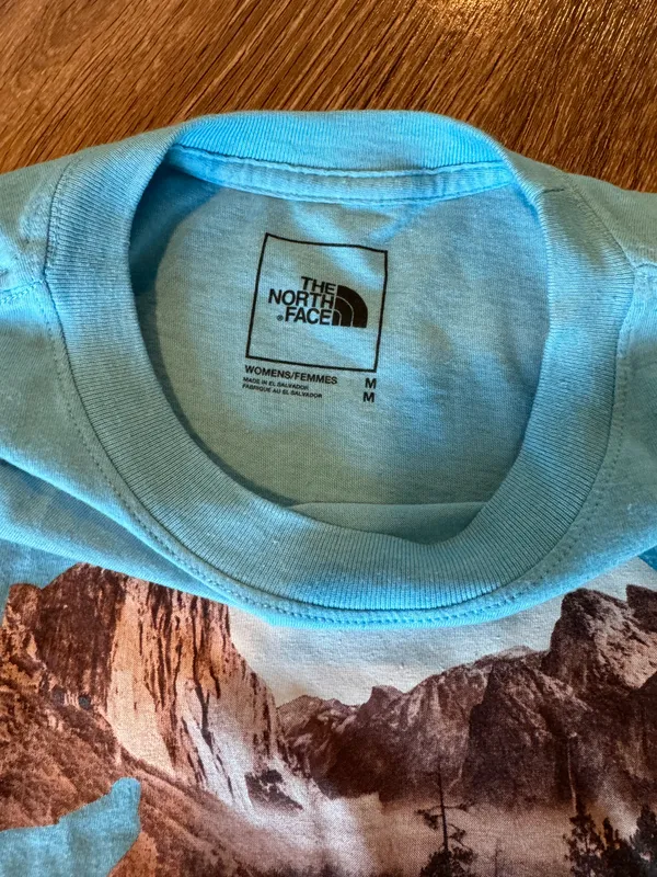 The North Face Blue T-shirt - Image 2