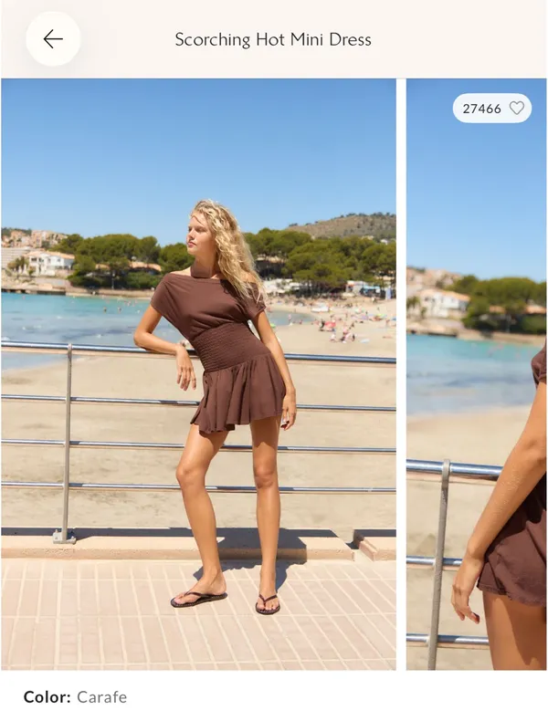 Free People Scorching Hot Mini Dress - Image 2