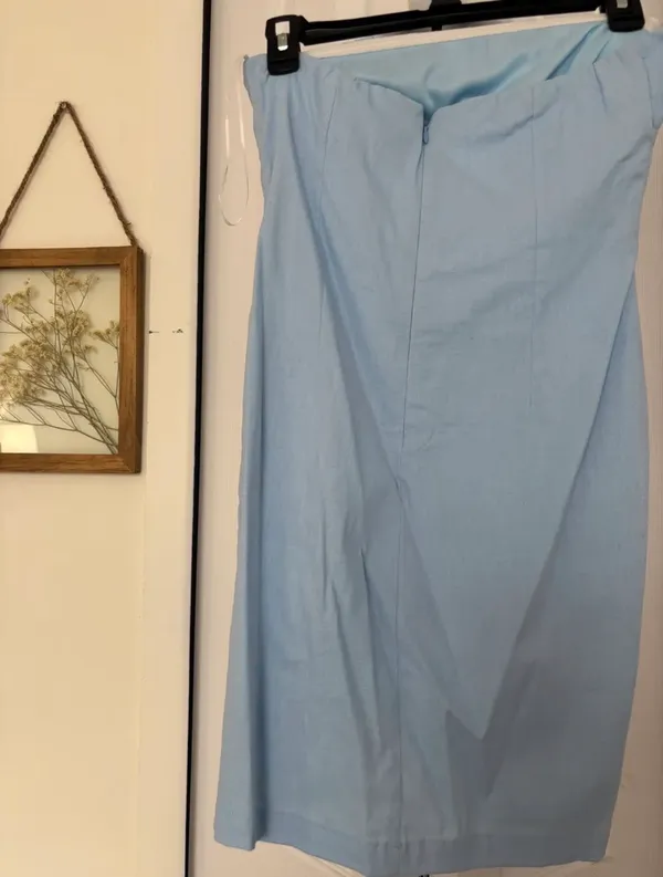 Hello Molly Blue Mini Dress - Image 3