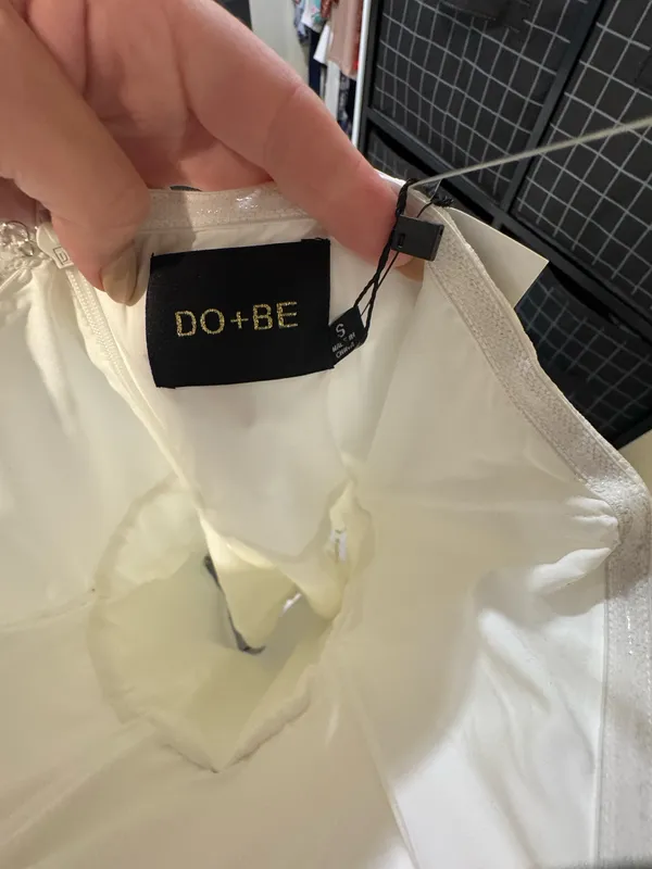 DO+BE White Skort Romper - Image 4