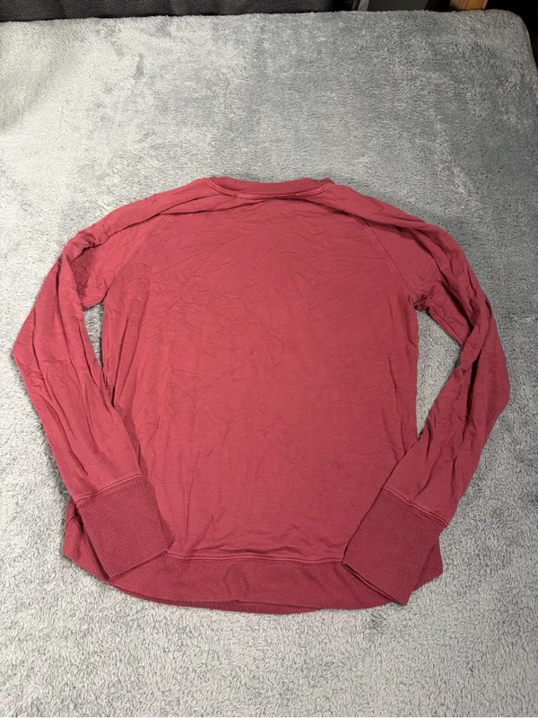 Athleta Long-Sleeve Crew shirt Dusty Rose XS - Image 5