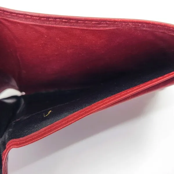 Dior Burgundy Wallet with Gold “CD” Accent. VERY good condition. - Image 7