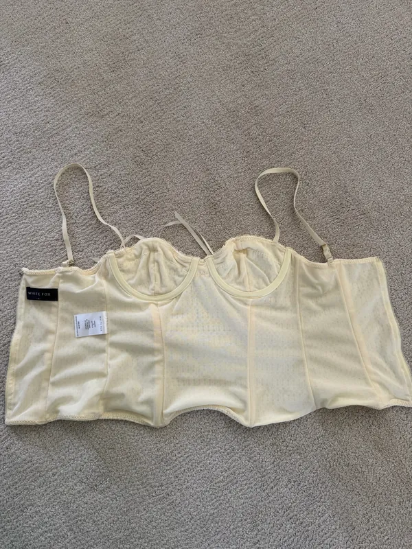 White Fox Corset Top - Image 6