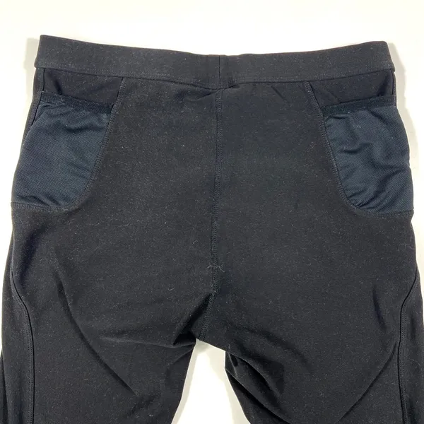 Nike‎ Dri-FIT Womens Black Running Leggings Athletic Tights Ankle Zip Pockets M - Image 3