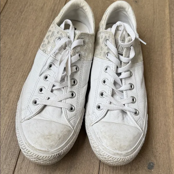 Converse Chuck Taylor All Star Madison leather sneakers metallic animal print - Image 2