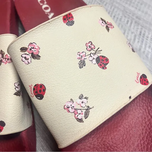 Coach Uli Ladybug Slides size 10 - Image 2