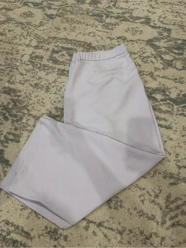 Abercrombie & Fitch NWT Lavender High Rise Ultra Wide Pants 22R 36 - Image 4