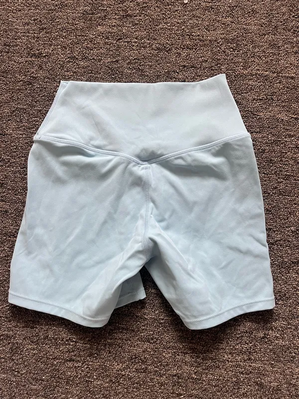 Blue workout shorts - Image 2