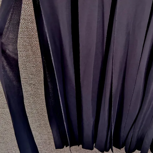 Cartise Vintage Maxi‎ Fringe Skirt Black Small - Image 6