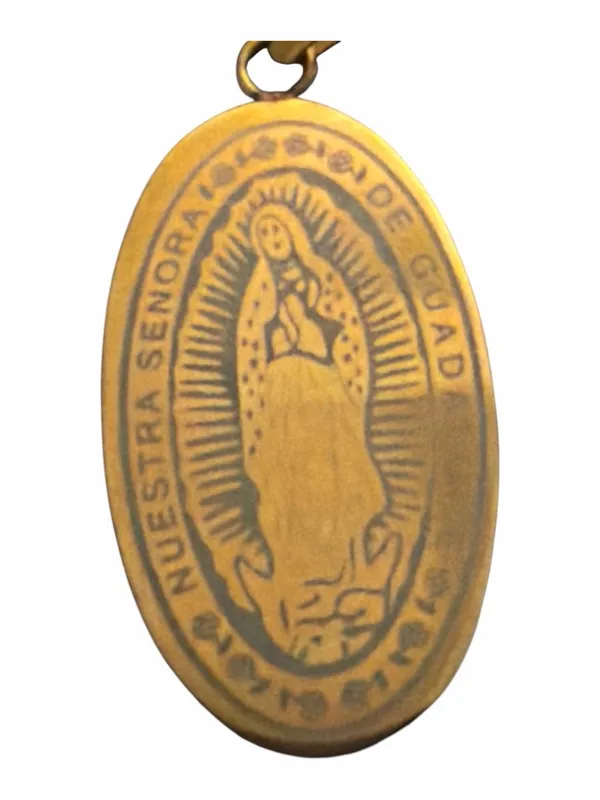 Virgen Maria de Guadalupe Mother Mary religious pendant medalla dije jewelry NEW - Image 3