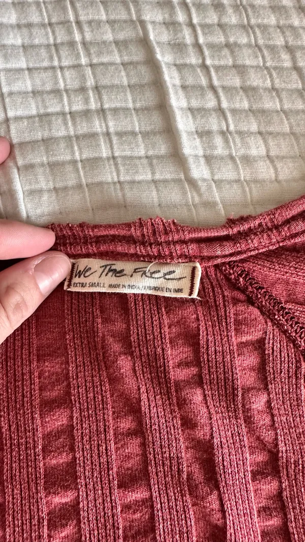 Free People Top Long Sleeve Women’s - Image 2