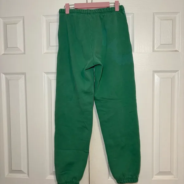 Aritzia Superworld Green Sweatpants - Image 3