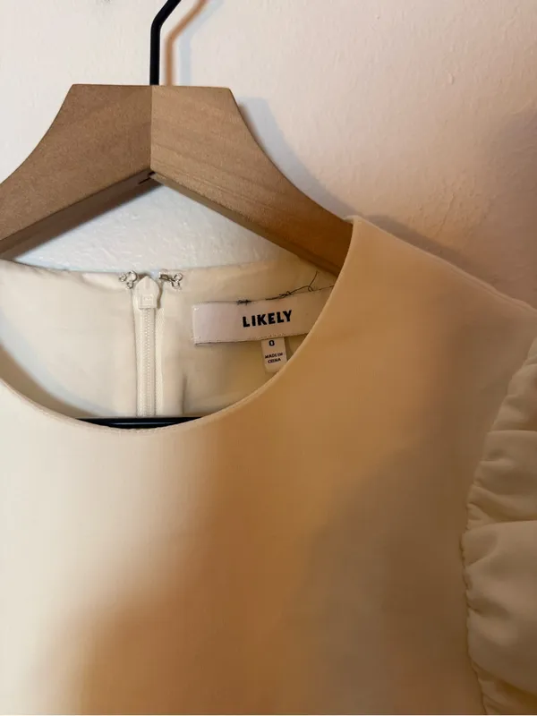 Likely‎ Malta Mini Ruffle Dress - Image 3