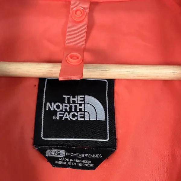 The North Face Triclimate Jacket 2 pc Womens L Waterproof Insulated Orange‎ Blue - Image 15