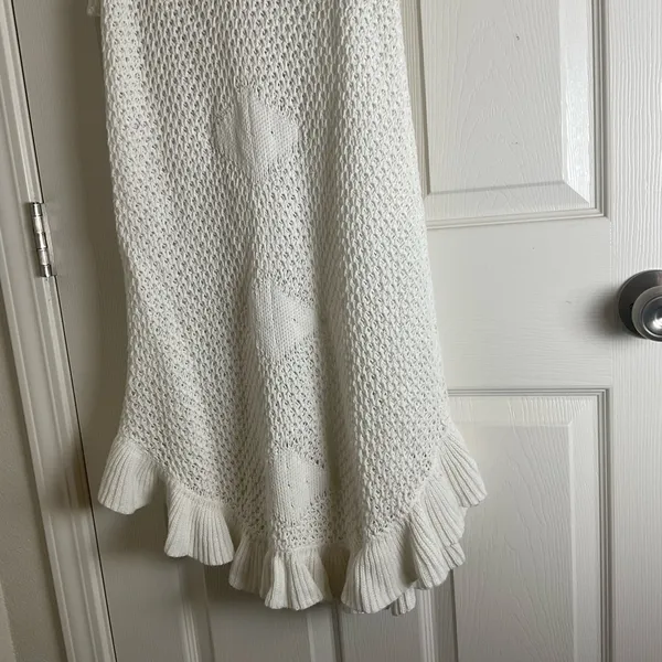 FP Beach Free People Ruffle Knit Mini Dress Woman’s Size X-Large - Image 10