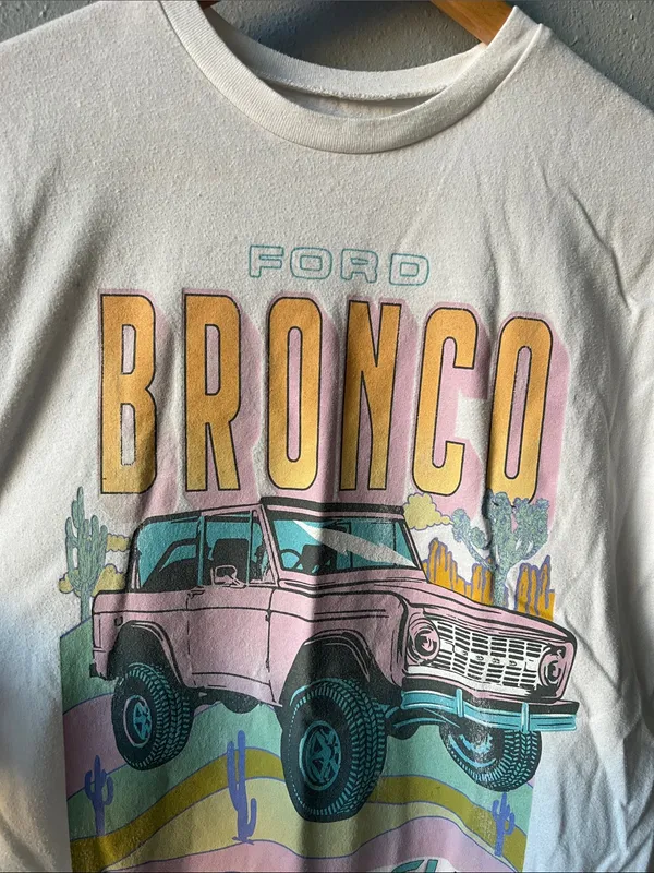 Ford Bronco tee Black - Image 3